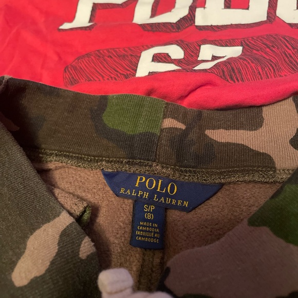 Polo Ralph Lauren graphic tees & Polo camouflage sweatpants SET - Picture 5 of 6